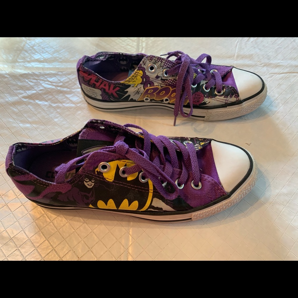 Batman converse.  Good used condition